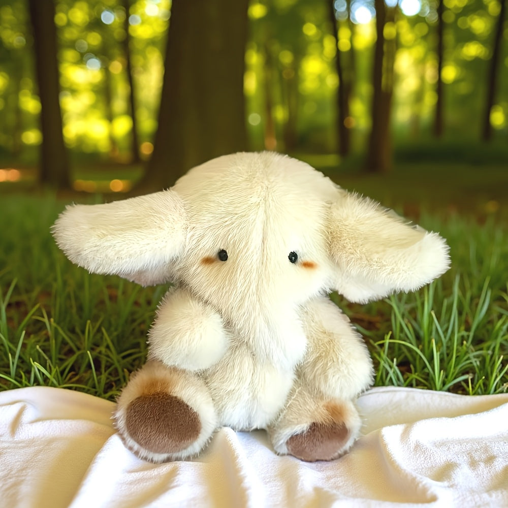 Cream Elephant Plush Toy - Perfect Holiday Gift for Kids