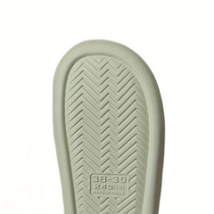 Women's Letter Print Slides Soft Sole Pillow Slides