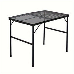 Portable Outdoor Folding Table Adjustable Height Grill Table