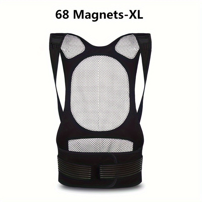 Magnetic Shoulder Warmer Waistcoat with Support Strips
