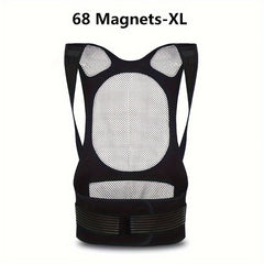 Magnetic Shoulder Warmer Waistcoat with Support Strips