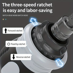 26-in-1 Ratchet Dual Screwdriver Set Labor-saving Mini Special-shaped Set