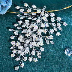Faux Pearl Bridal Hairpiece Wedding Headpiece HP916