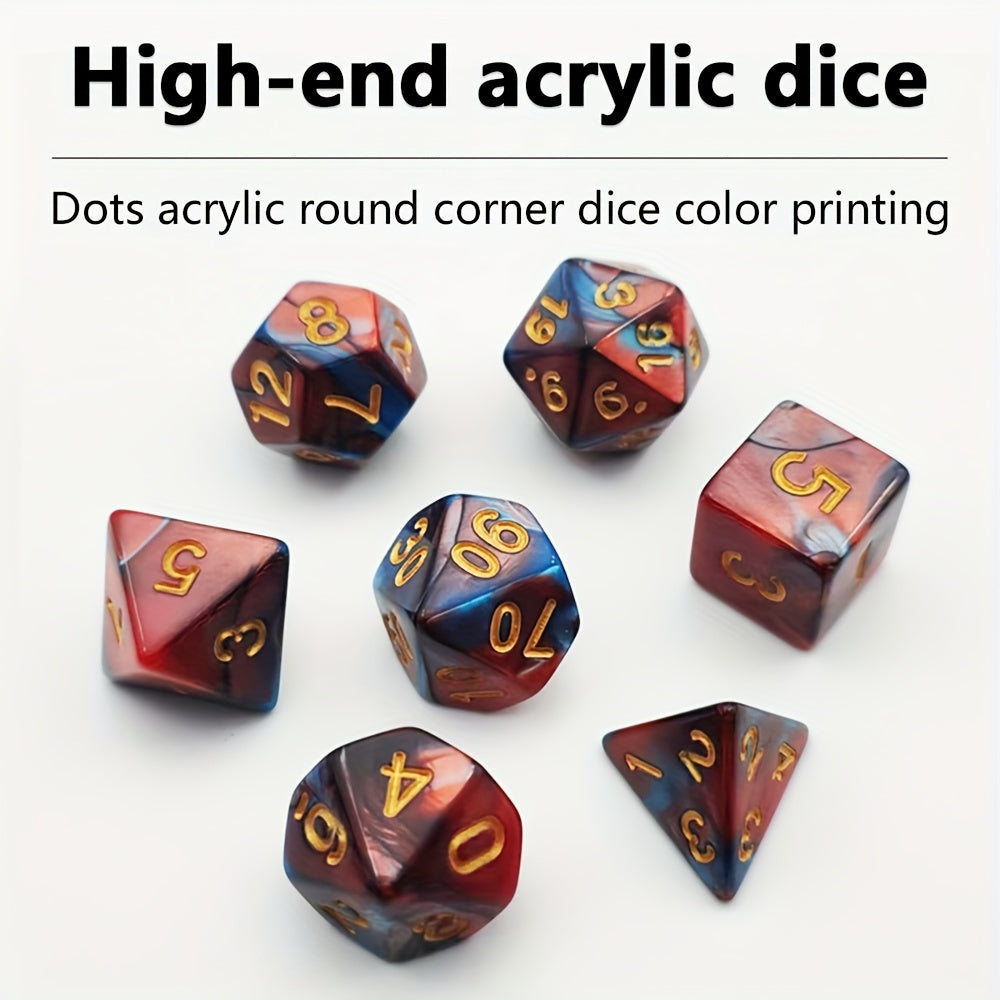7pcs Funny Dice Set for Party Game Bars Clubs Family Party