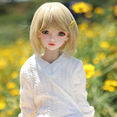 DollSugar Lifelike TPE Body & PVC Head with Makeup Includes Bonus Wig
