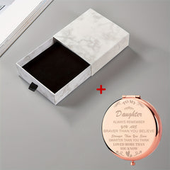 Inspirational Compact Mirror - Graduation Gift for Teen Girls