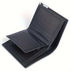 Men's Wallet Large Capacity Money Clip Card Holder