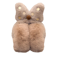 Women's Bow Decoration Ear Muffs, Plush Warm Earmuffs in 5 Colors