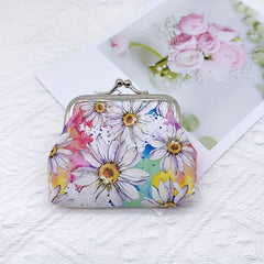 Girls Daisy Flower Coin Purse Bag Birthday Gift