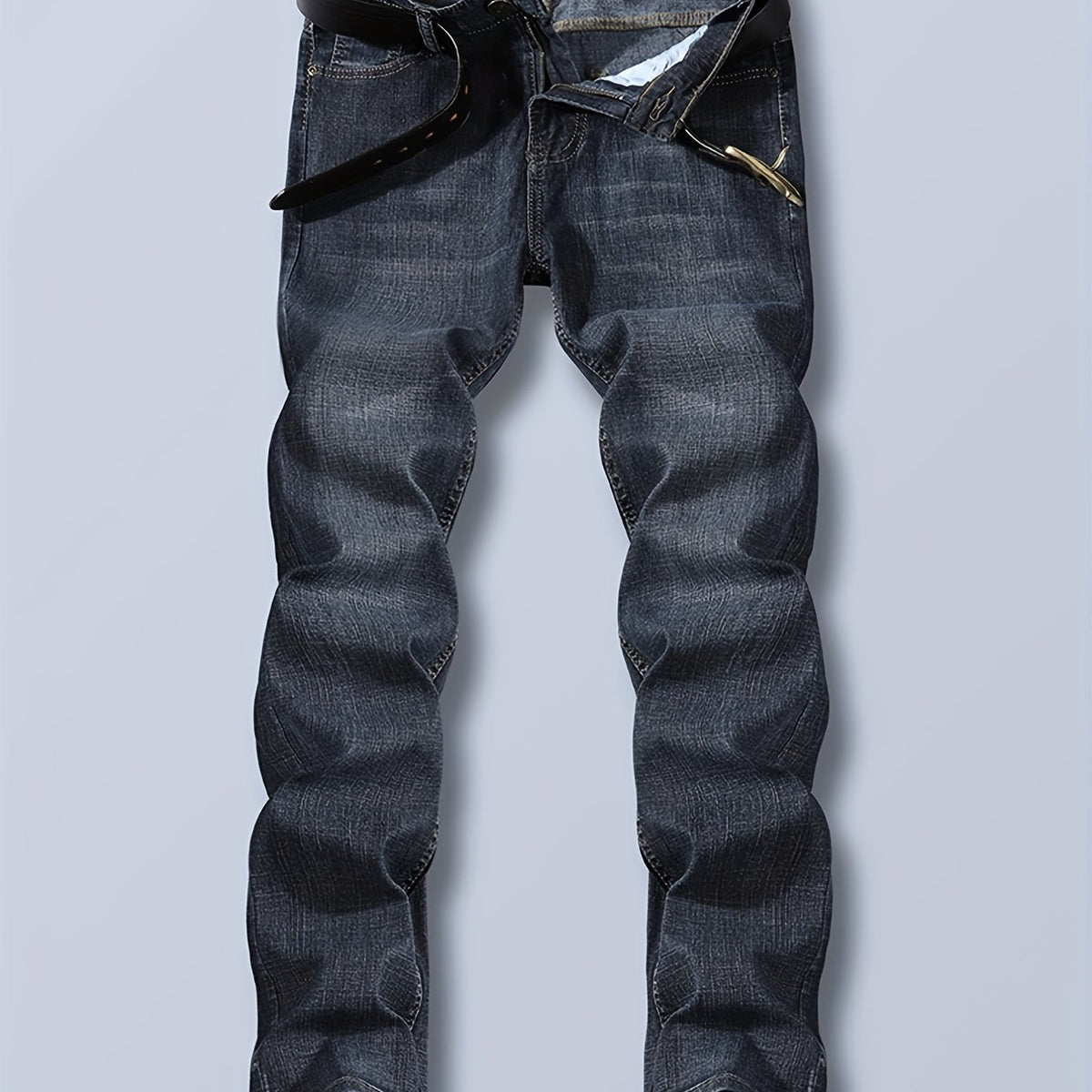 Men's Distressed Medium Stretch Denim Pants
