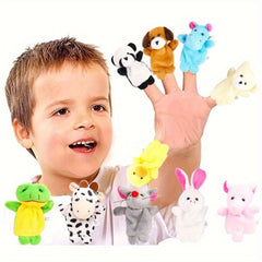 10pcs different animal finger dolls for toddlers storytelling play