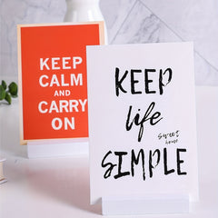 Pure Wood Message Card Holder