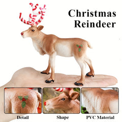 Christmas Reindeer Statue Elk Table Decoration Gift