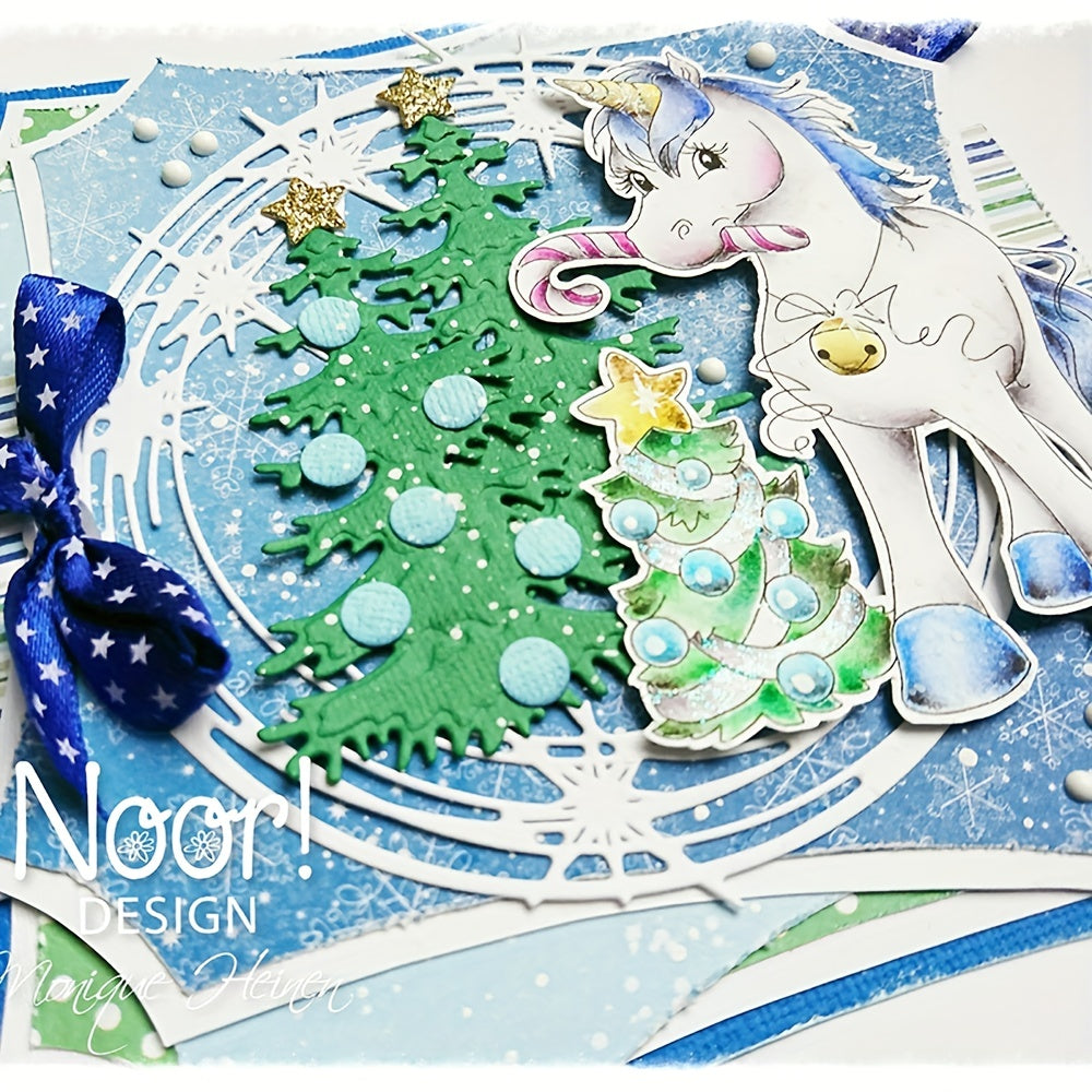 1pc Christmas Tree Metal Cutting Dies for Card Making DIY Scrapbooking