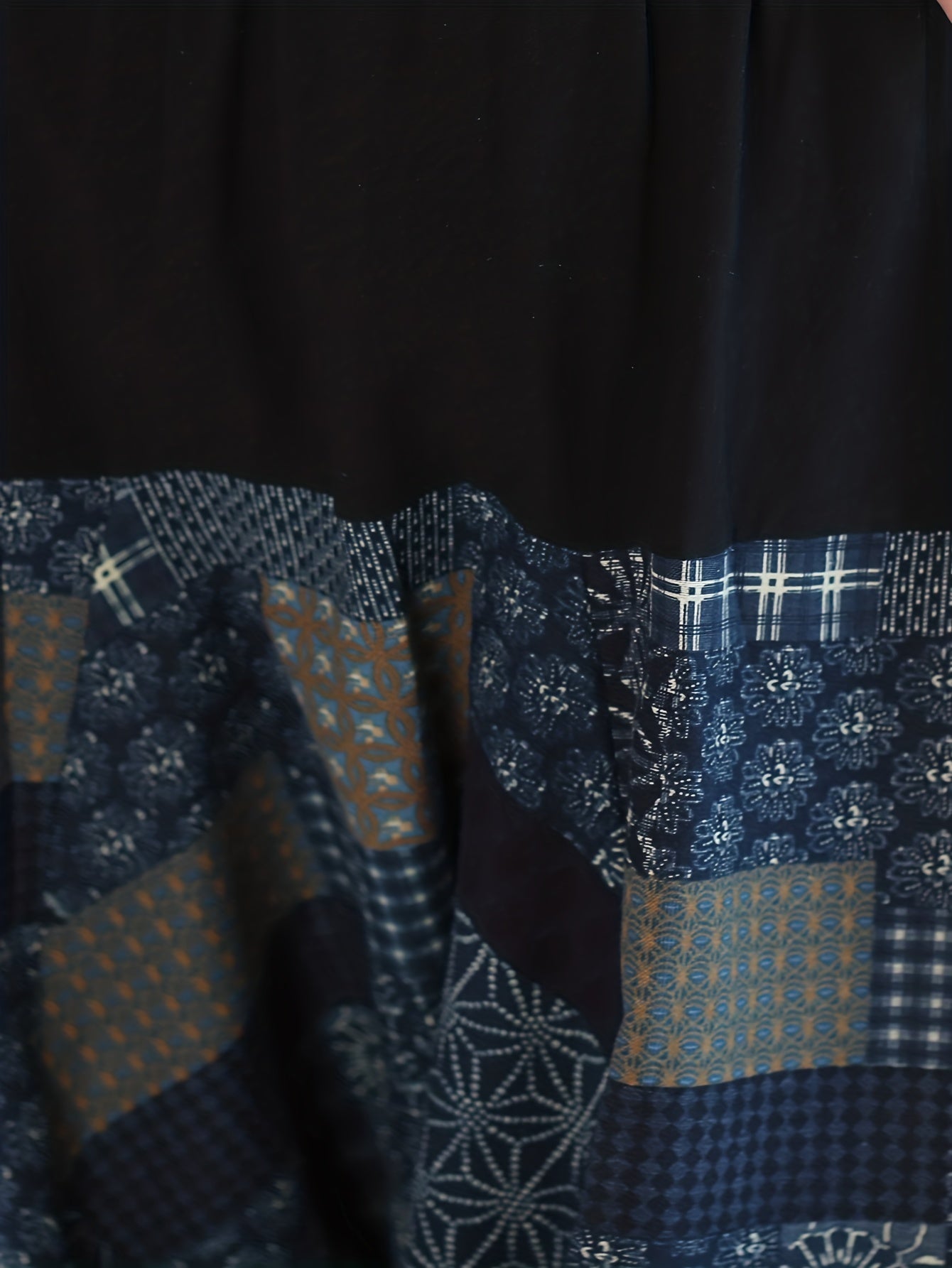 Men's Retro Ethnic Pattern Graphic Print Ankle Harem Pants