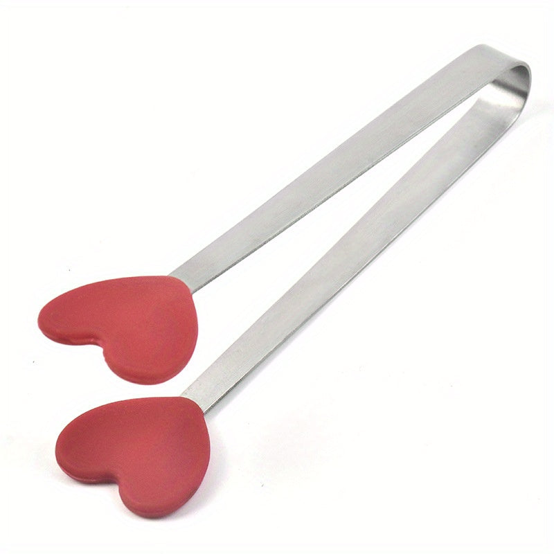 Cartoon Food Tong Mini Stainless Steel Serving Tong