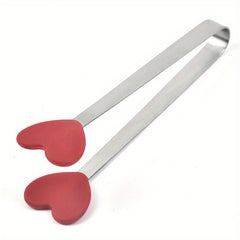 Cartoon Food Tong Mini Stainless Steel Serving Tong