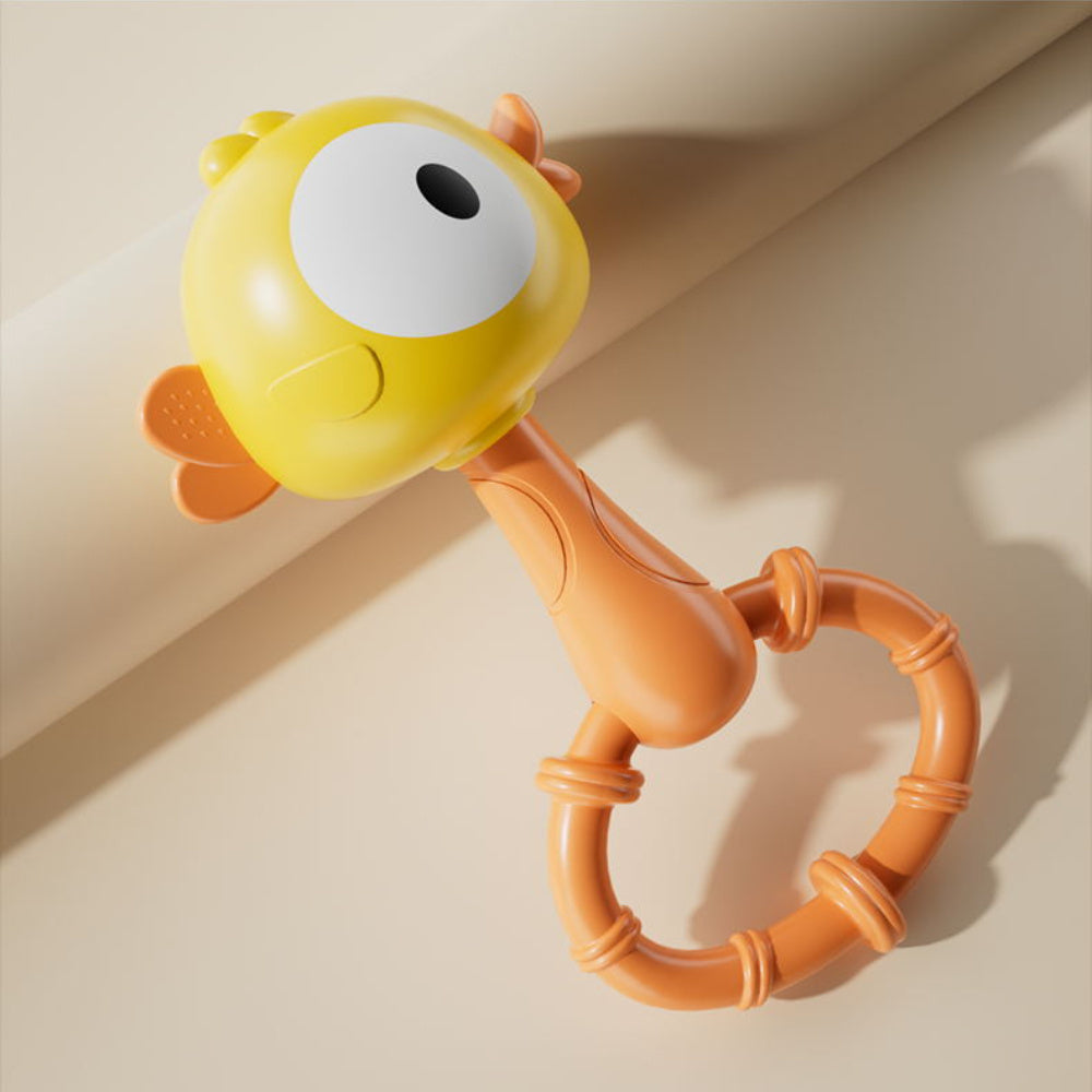 Frog Duck Hand Cranked Bell for Youngsters 1 2pcs