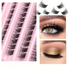 8-16mm Wispy Soft Lash Clusters DIY Cat Eye Extension