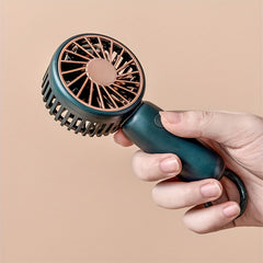 Portable Hiking Button Handheld Fan USB Mini Fan Morandi Matching