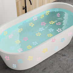 6Pcs Cartoon Turtle Bathtub Stickers Waterproof Bathroom Frosted Stickers