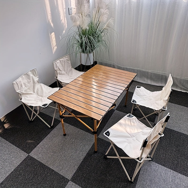 Portable Outdoor Table and Chair Set for Camping Picnic