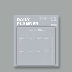Retro Plan Notebook Four Styles To Choose From