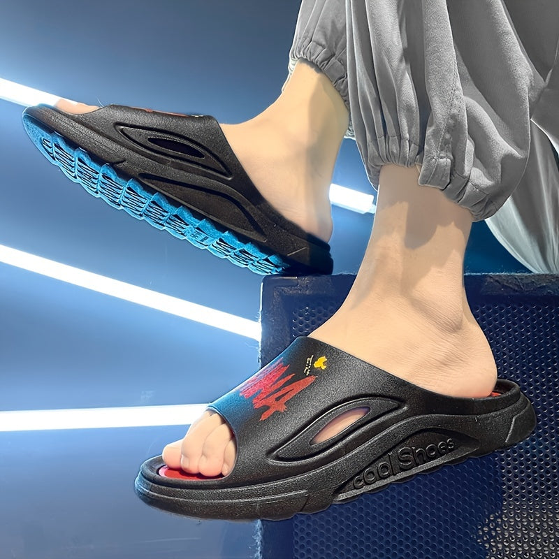 Men's Cloud Slides Pillow Slippers Lightweight Comfortable Shoes