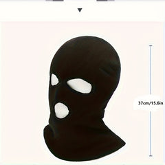 Woolen Hat for Autumn and Winter Riding with Neck Protection