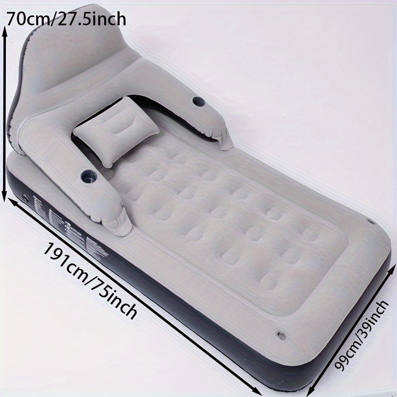 Foldable Air Mattress Inflatable Bed for Camping Traveling