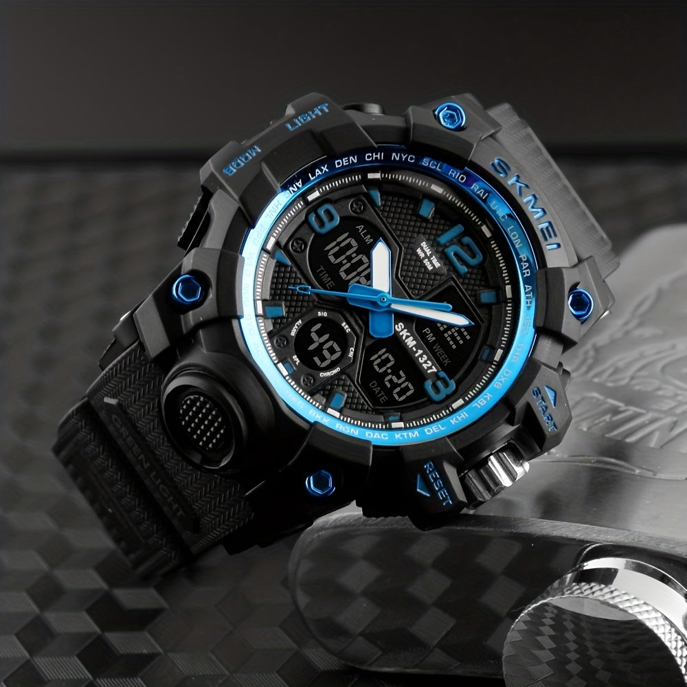 Boys Sports Watch Dual Display Electronic Waterproof Watch
