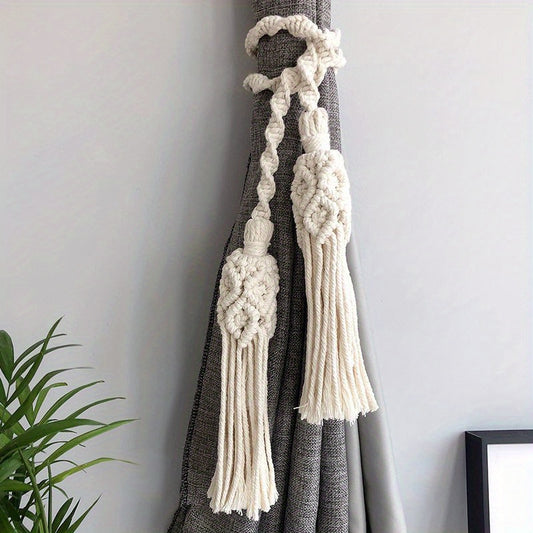Bohemian Curtain Rope Knot Tieback Band for Home Decoration
