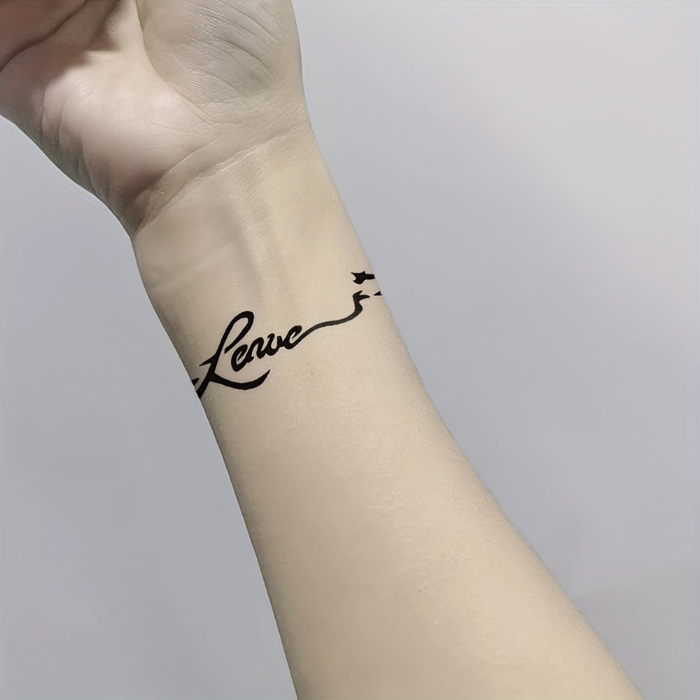 Butterfly Floral Tattoo Stencil Set