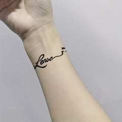 Butterfly Floral Tattoo Stencil Set