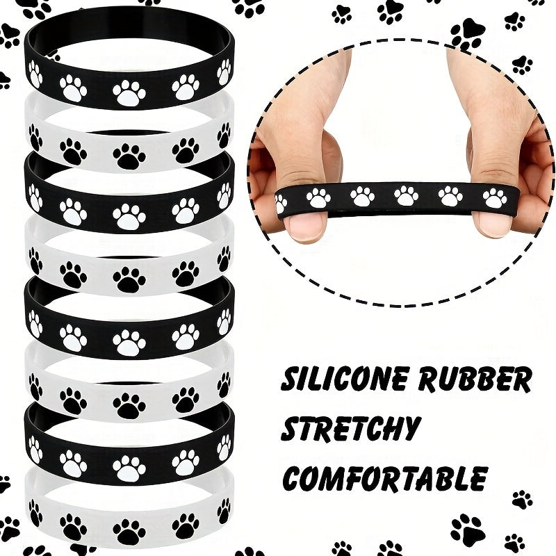 Animal Care Party Rubber Bracelet Cat Claw Silicone Bracelet