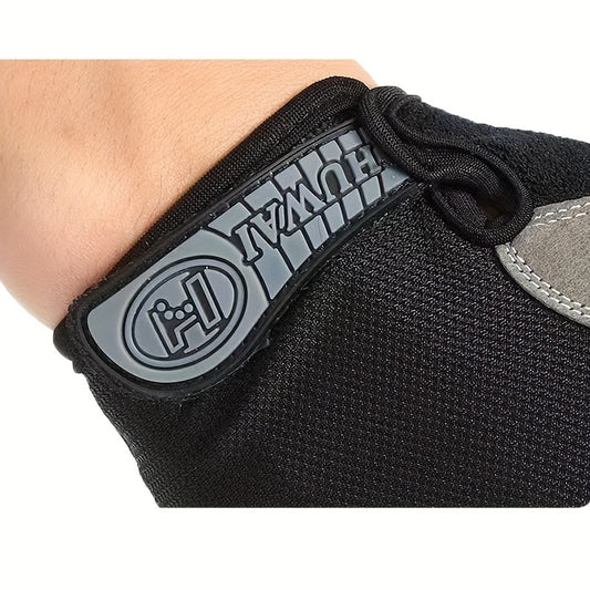 Breathable Anti Slip Half Finger Cycling Gloves for Men and Women