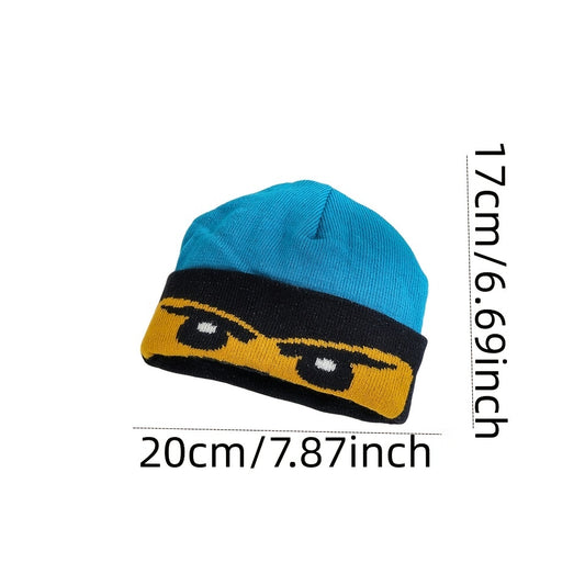Kids Jacquard Knit Hat - Birthday Gift for Boys