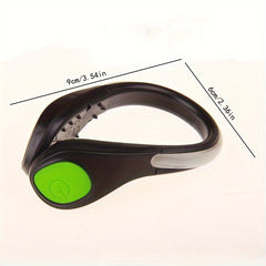 RGB Strobe Shoe Clip Lights Safety Gear for Runners Joggers Bikers
