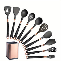Silicone Utensil Set Non Stick Kitchen Tools Washable Cooking Utensils Kit