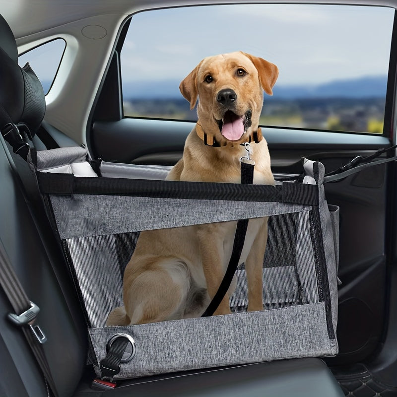 Breathable Dog Car Seat for Small to Large Dogs
