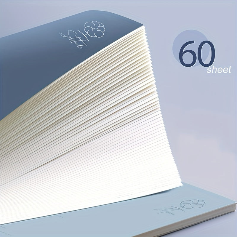 4pcs set A5 Coil Notebook Thickened Notepad Journal Spiral Coil Notebook