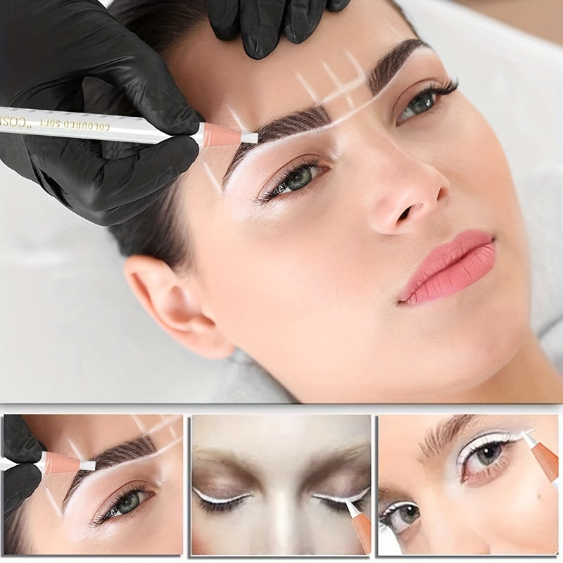 Waterproof Eyebrow Pencil Tattoo Makeup Micro Blade Set