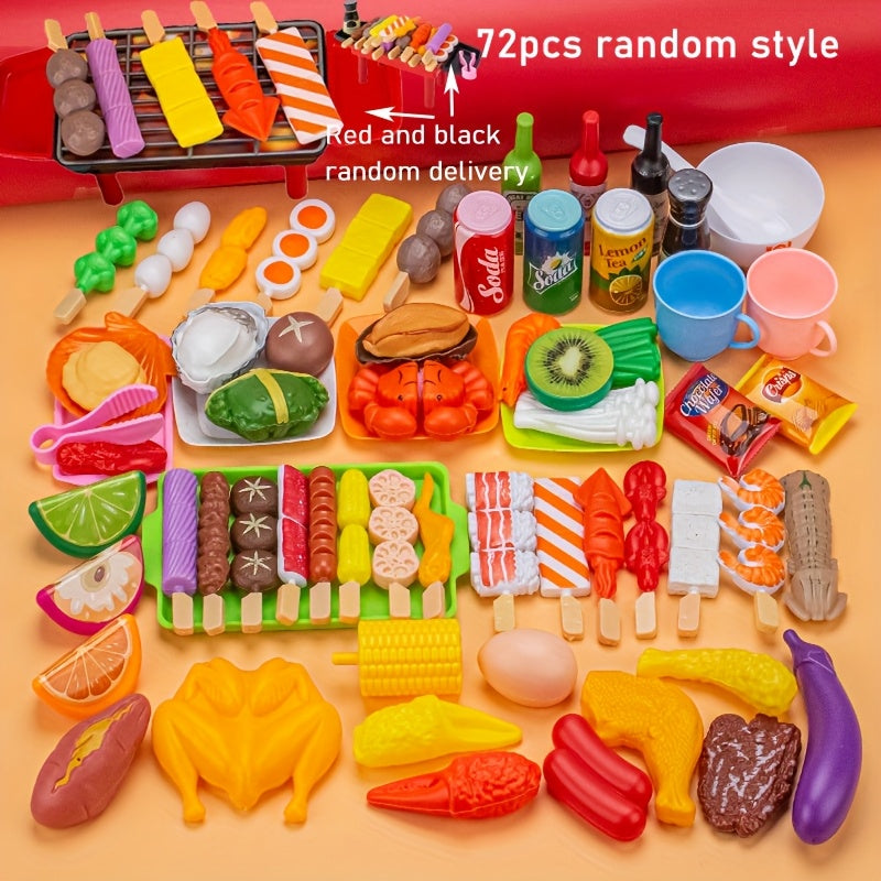 Simulation Skewer Family Set Mini Skewer Kitchenware Interactive Toys