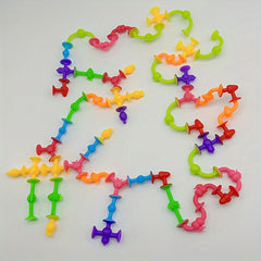 50pcs Fruit Suction Cup Building Blocks Set Creative Construction Kit