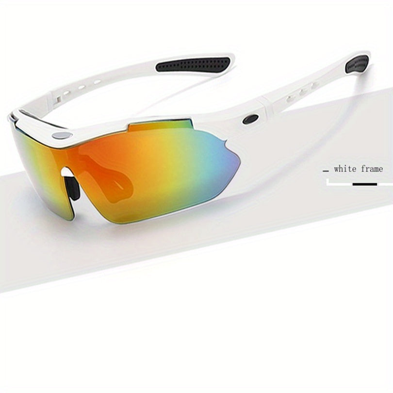 Polarized Sunglasses for Cycling Fishing with Case & Accessories