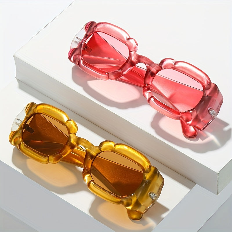Y2K Inflated Puff Sunglasses Funny Candy Shades Beach Party Club