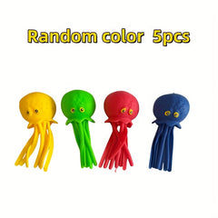 Octopus & Jellyfish Water Balls Floatable Sensory Bath & Pool Toys
