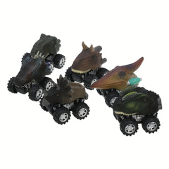 6pcs Pull Back Dinosaur Cars Animal Toys for Boys Girls