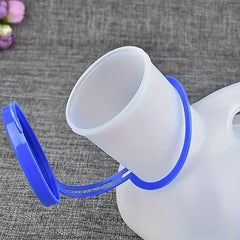 Unisex Urinal With Lid PE Urinal For Outdoor Emergency