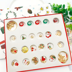24Pcs Christmas DIY Bracelet Beads Advent Calendar